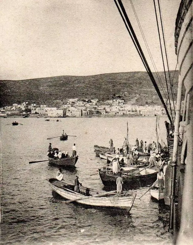 A ship docked